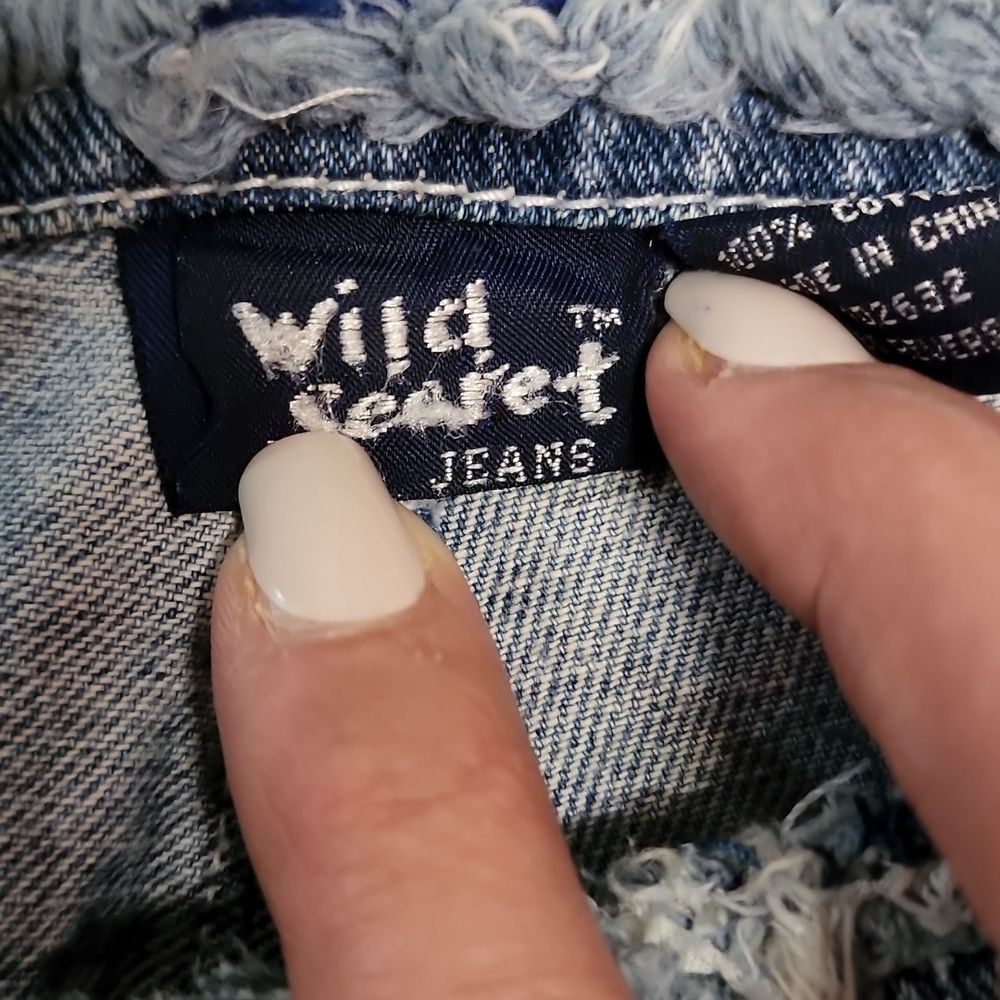 Vintage 70s style denim jeans - Picture 6 of 8